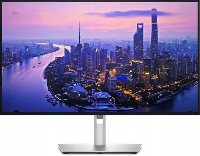 Zdjęcie produktu dla DELL UltraSharp U2725QE, 68,6 cm (27"), 3840 x 2160 px, 4K Ultra HD, LCD, 8 ms, Czarny, Srebrny