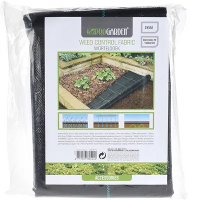 Obrázok produktu pre ProGarden Tkanina na ochranu proti burine 2x5 m čierna