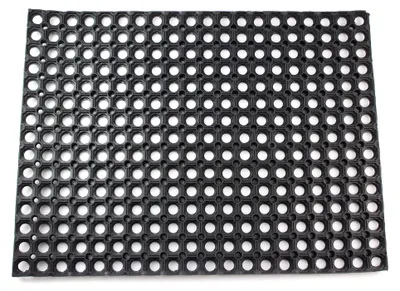 Imagen del producto de Alfombrilla de goma resistente, de 80x120 cm, antideslizante, para uso en interiores y exteriores
