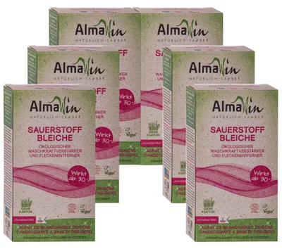 Immagine prodotto di Candeggina in polvere, candeggina delicata, ALMAWIN Sauerstoffbleiche 6 x 400 g, smacchiatore bucato