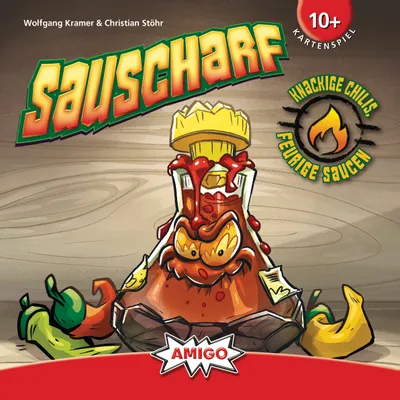 Produktbild von AMI02255 - Sauscharf, Kartenspiel, ab 10 Jahren