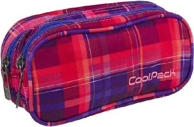 Zdjęcie produktu dla CoolPack Clever – piórnik szkolny z 2 przegrodami, kolor Mellow Pink 82003CP