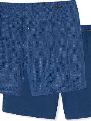 Produktbild von Schiesser unterhose unterwäsche boxershort short 2er-Pack Essentials blau 4
