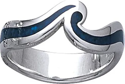 Produktbild von Dive Silver Wave Ring Silber 5 Silber 5