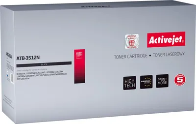 Produktbild von Activejet ATB-3512N Tonerkartusche (Ersatz für Brother TN-3512; Höchste; 12000 seiten; schwarz), 12000 Seiten, Schwarz, 1 Stück(e)