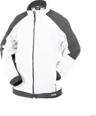 Produktbild von DASSY Fleecejacke KAZAN Gr. 3XL weiß/grau
