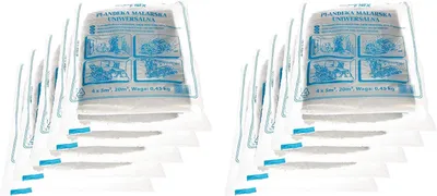 Imagen del producto de KOTARBAU®: Juego de 50 unidades de lámina protectora para pintura, dimensiones 4 x 5 metros. Incluye: lámina de fieltro para pintura, lámina protectora, lámina de protección para la construcción. Resistente, transparente y de gran grosor