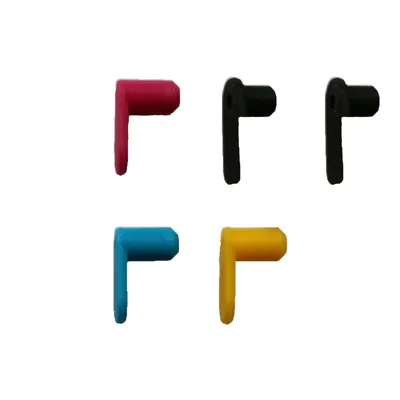 Produktbild von Verschlußstopfen 5-er Set 4 mm für Canon Brother Epson HP Refill CISS Fill In