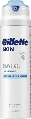 Produktbild von Gillette Skin Ultra Sensitive Rasiergel 200 ml