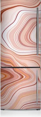 Produktbild von Kühlschrankmagnete Kühlschrank Magnetfolie Magnete Küche 60x180 cm - Abstrakte Ecru.