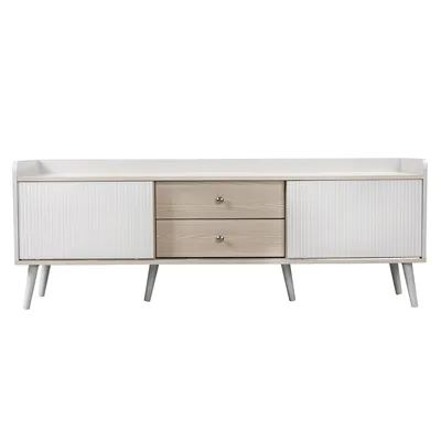 Produktbild von Lowboard, 160/40/58 cm, TV-Schrank, Fernsehtisch, Fernsehschrank für Wohnzimmer, stehend