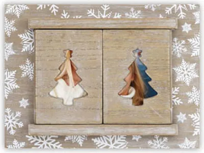 Immagine prodotto di ZEP VP2264 Cornice in legno Valtellina A 10x15 cm Marrone Bianco