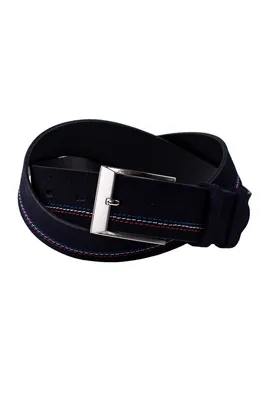 Obrázok produktu pre Zapana Pánsky kožený opasok Portion navy 100 cm
