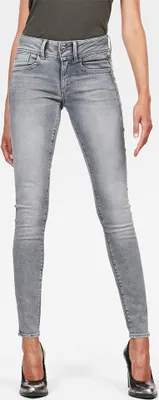 Produktbild von G-star Lynn Mid Skinny Faded Industrial Grey 24