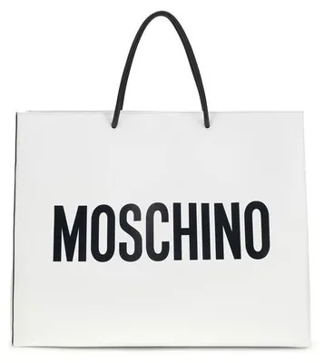 Produktbild von Moschino Schultertasche aus Kalbsleder in Weiss MC4209PP0OOB0_100