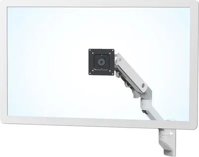 Produktbild von Ergotron HX - Befestigungskit (Wandarm) - für Monitor - weiß - Bildschirmgröße: up to 124 cm (up to 49")