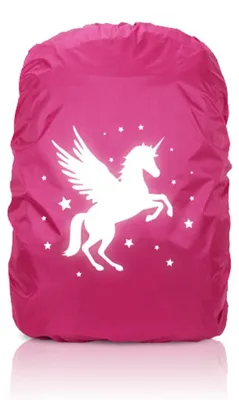 Produktbild von Regenhülle Rucksackhülle Regenschutz Rucksack - Reflektierend - Wasserdicht - für 30 bis 40 Liter - Für Schule und unterwegs