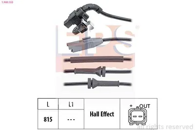 Produktbild von EPS 1.960.150 Sensor, Radgeschwindigkeit  1.960.150