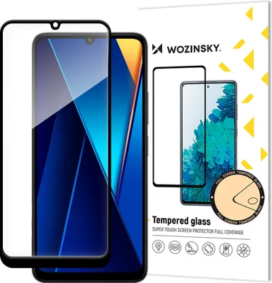 Obrázok produktu pre Wozinsky ochranné tvrdené sklo pre Xiaomi Poco C65/Redmi 13C 5G/Redmi 13C 4G - Čierna KP30802