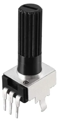 Potentiometer 100 K Ohm, 5 Stück, Kohleschicht, 18 mm