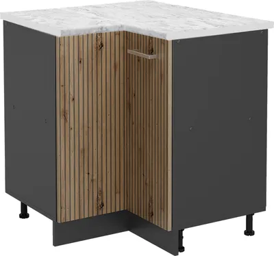 Image de Meuble d'angle Vicco R-Line Chêne Artisan 75.6cm , PT Marbre, Model 49089