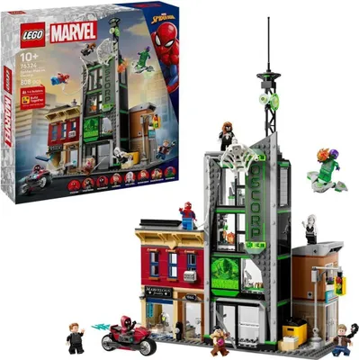 Obrázok produktu pre LEGO Spider-Man vs. Oscorp, Stavebnica, 10 rok / roky, Plast, 808 kusov, 1,55 kg