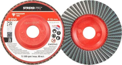 Immagine prodotto di Disco Strend Pro, 115 x 22 mm, abrasivo, P200