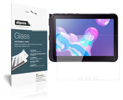 Produktbild von 1x Schutzfolie für Samsung Galaxy Tab Active Pro 10.1 - Anti-Shock 9H Folie dipos Glass Kunststoffglas