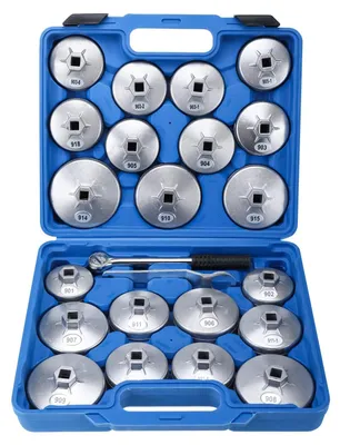 Imagen del producto de Solidchoice - Juego de herramientas de 23 piezas para filtros de aceite