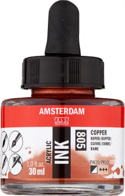 Produktbild von Amsterdam 17208050, Kupfer, 30 ml, 1 Stück(e)