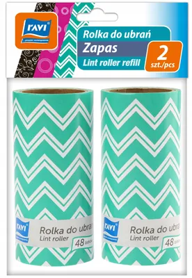 Produktbild von Ravi Ersatzrollen für Kleiderbürste – 2 Stück Tierhaarentferner
