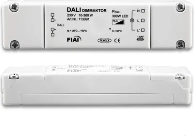 Produktbild von ISOLED DALI-Universal-Dimmer für dimmbare 230V LED Leuchtmittel/Trafos, 10-300VA