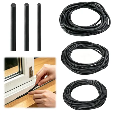 Fugendichtschnur Ø 4/5/6 mm, 3 Stück