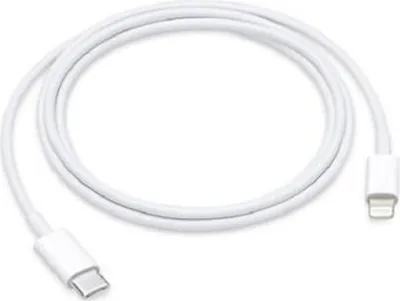 Produktbild von Apple, Lightning-auf-USB-C-Kabel Laden und Synchronisieren 1m, Weiß
