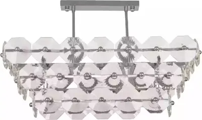 Image de Lustre Lampe de plafond Lampe éclairage salon Lampes argentées