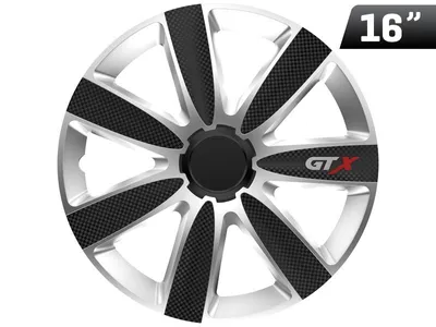Obrázek produktu pro Kołpak GTX carbon black / silver 16``, 1 szt.