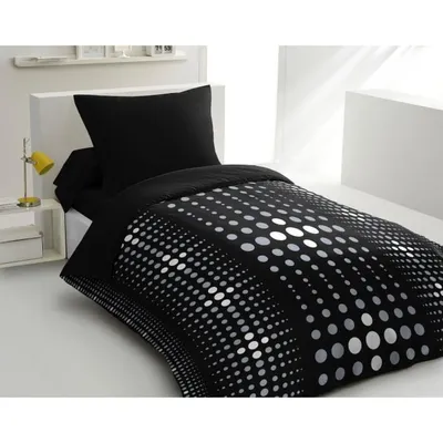 Immagine prodotto di Set di biancheria da letto in microfibra Steevy - 1 copripiumino 140 x 200 cm + 1 federa 63 x 63 cm