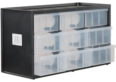 Produktbild von Stanley Kleinteilemagazin 1-93-978, Werkzeugbox, (9 Schubladen)