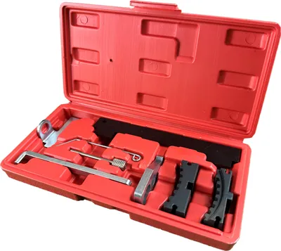 Immagine prodotto di Kit messa in fase motori, attrezzi per il bloccaggio della cinghia di distribuzione dell'albero a camme del motore, compatibile con Opel 1.6 1.8 16V Gebo Tools