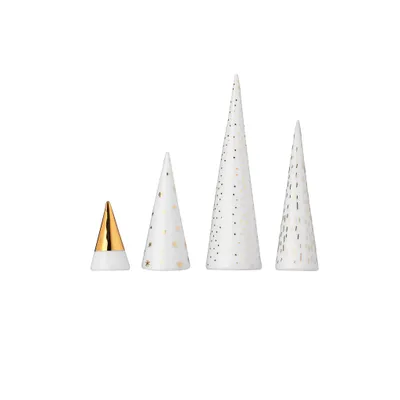 Immagine prodotto di Räder Winterstadt Kleiner Winterwald gold Set 4 Stck.