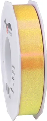 Produktbild von Geschenkband Polyband 25mm/91m Gelb