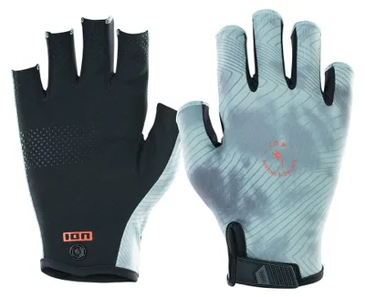 Produktbild von ION Amara Halbfingerhandschuhe Unisex, hellolivgrün, Größe 48/S, Neopren mit Gurtzeug