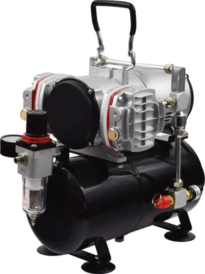 Produktbild von Agora-Tec® Airbrush Mini Druckluft Kompressor AT-AC-06 (sehr leise) max. 6 bar,46 l/min