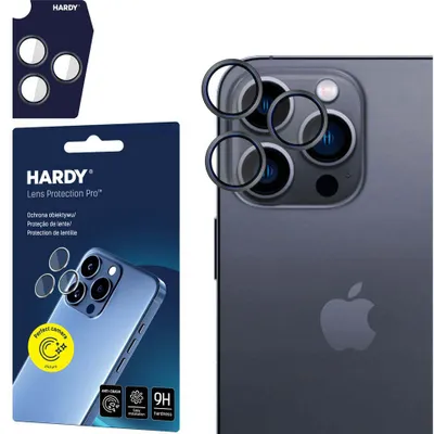 Obrázok produktu pre Apple Iphone 15 Pro Max - Hardy Lens Protection Pro Black