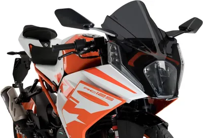 Produktbild von PUIG 21476F Z-Racing Scheibe passend fuer KTM RC125 Stark getönt