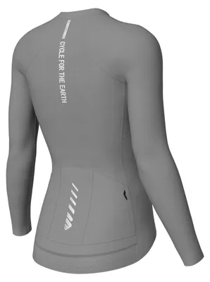 Produktbild von Damenfahrradtrikot mit kurzen Ärmeln – Grau – Größe L