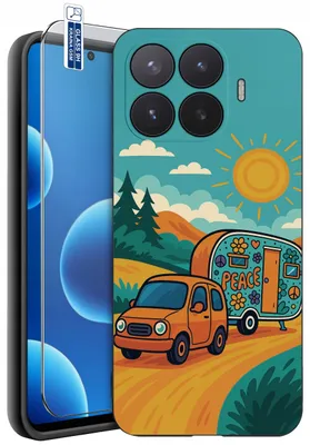 Obrázek produktu pro Pouzdra pro Xiaomi 17T – designy | Matné silikonové pouzdro + tvrzené sklo 9H