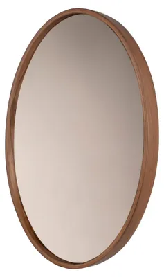 Produktbild von Erbusco - Spiegel, 45x60h cm Nussbaum Braun, Oval