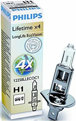 Produktbild von Philips H1 12V 55W P14,5s LongLife EcoVision 1st.