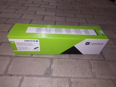 Image de Lexmark 24B7578 Cartouche de Toner 1 pc Original Cyan